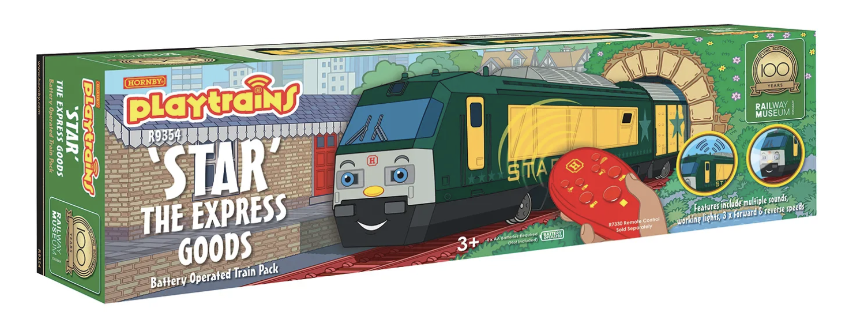 R9354 Hornby OO Gauge Star The Express Goods Remote Controlled